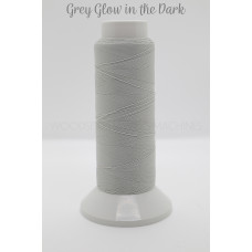 Grey Glow in the Dark Embroidery Thread